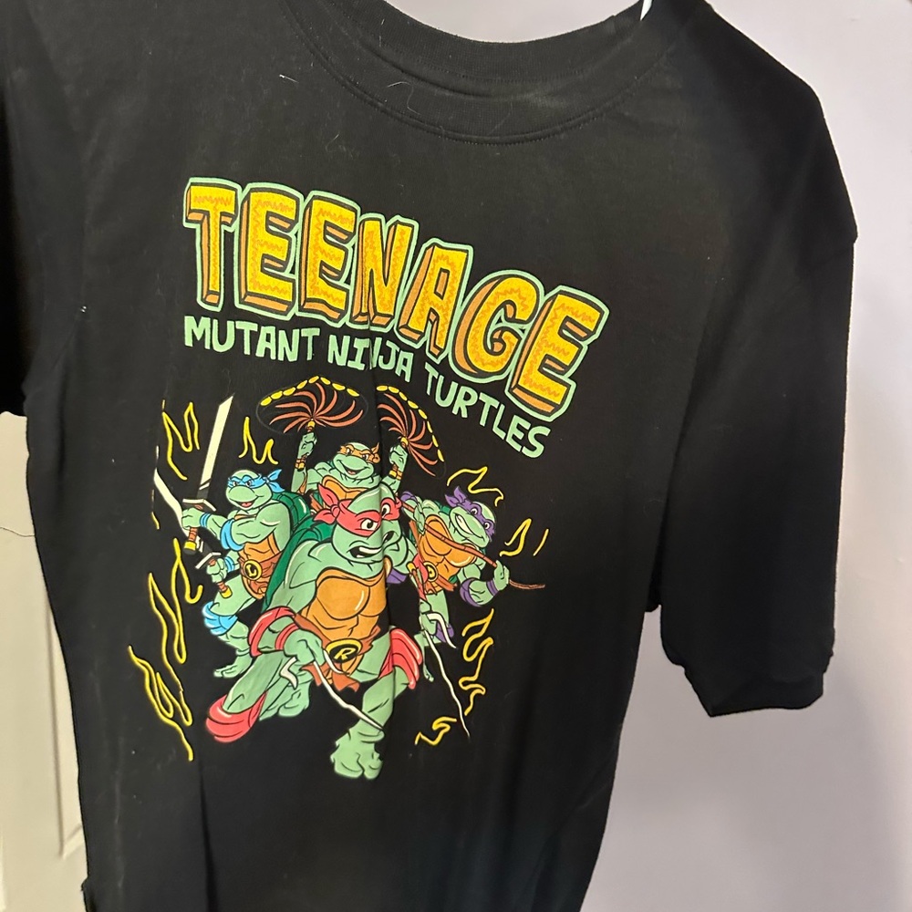 Teenage Mutant Ninja Turtles Black Kids T-Shirt